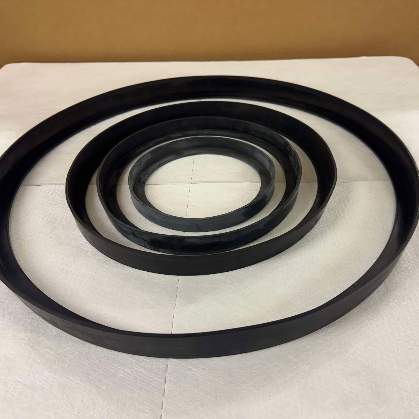 Replacement Nitrile L Gasket for Island Scientific Vacuum Degassing Chambers