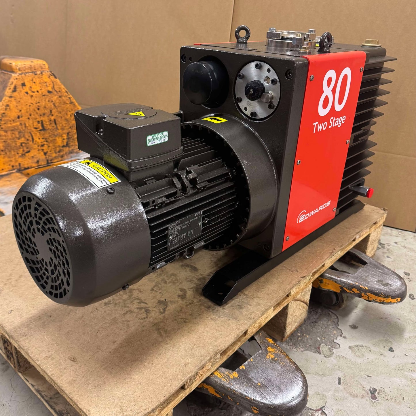 Reconditioned Edwards E2M80 Rotary Vane Pump