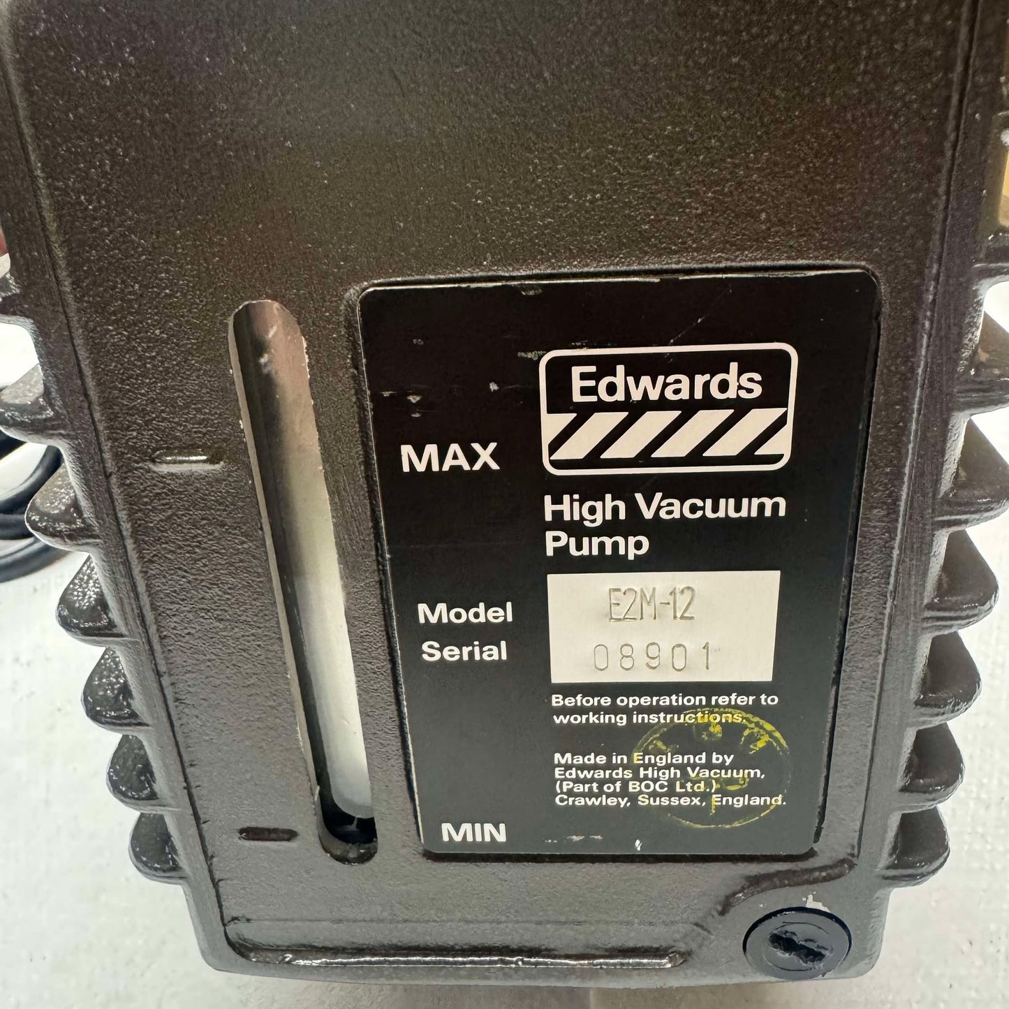 Reconditioned Edwards E2M12 Rotary Pump