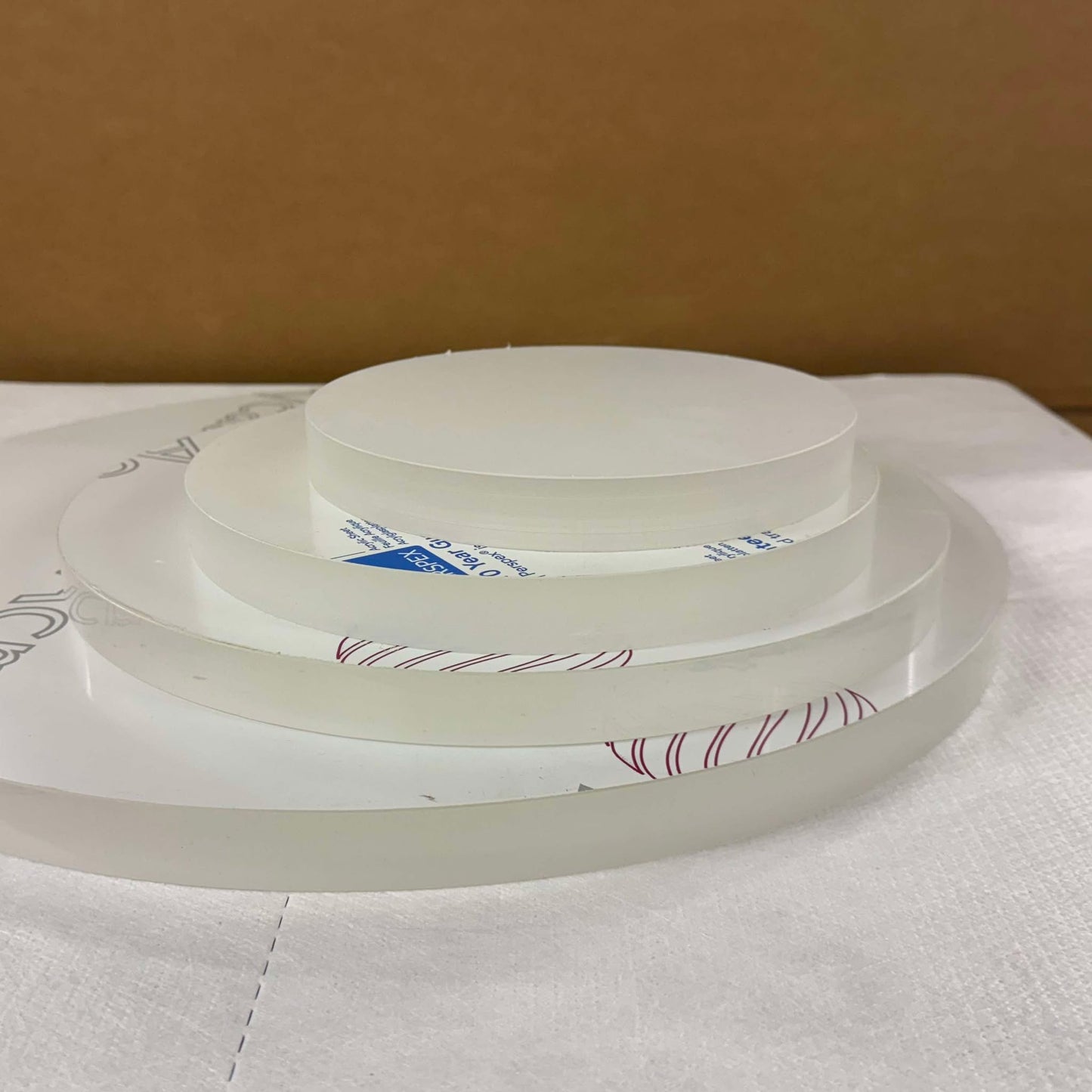 Replacement Acrylic Lid for Island Scientific Vacuum Degassing Chambers
