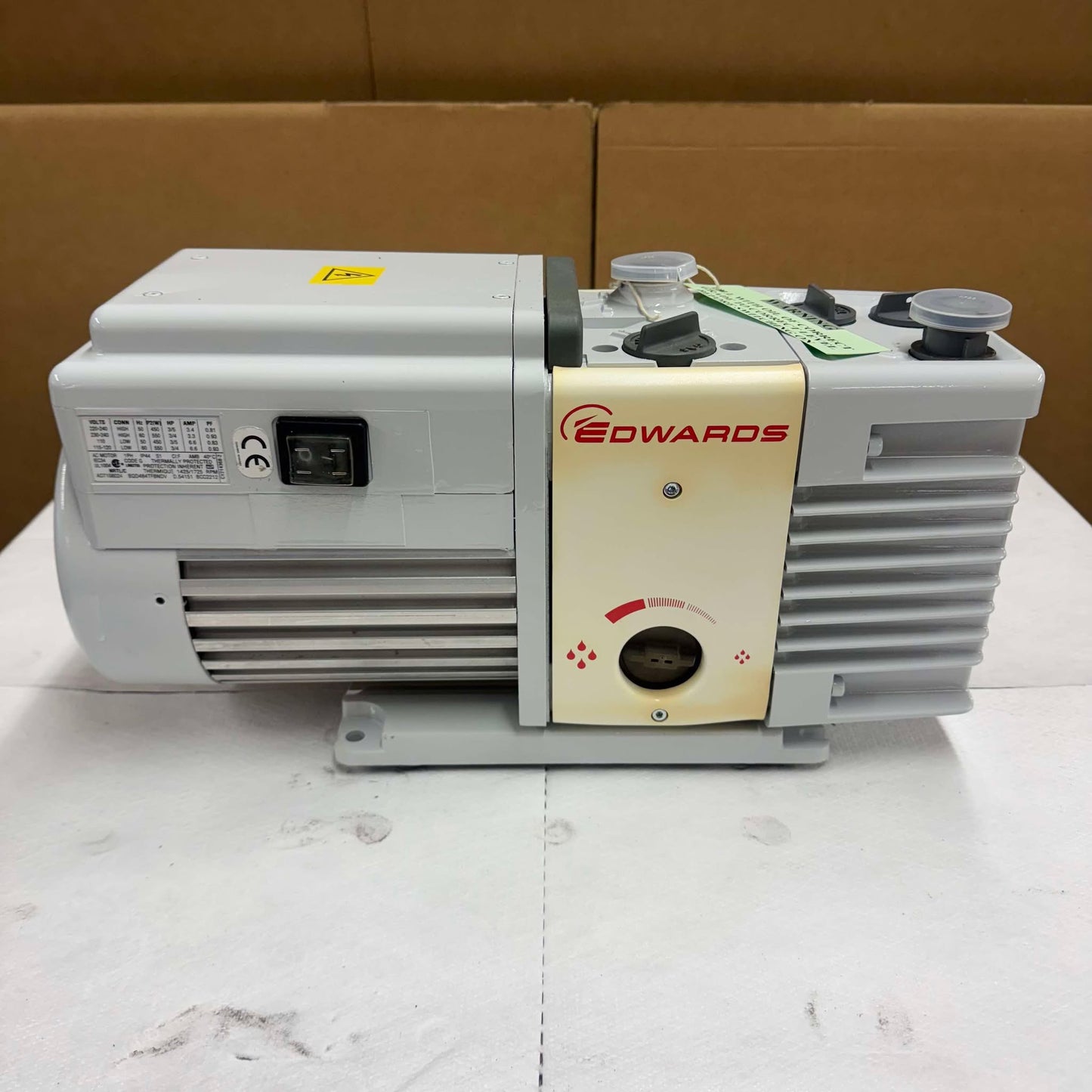 Reconditioned Edwards RV3 Rotary Vane Pump