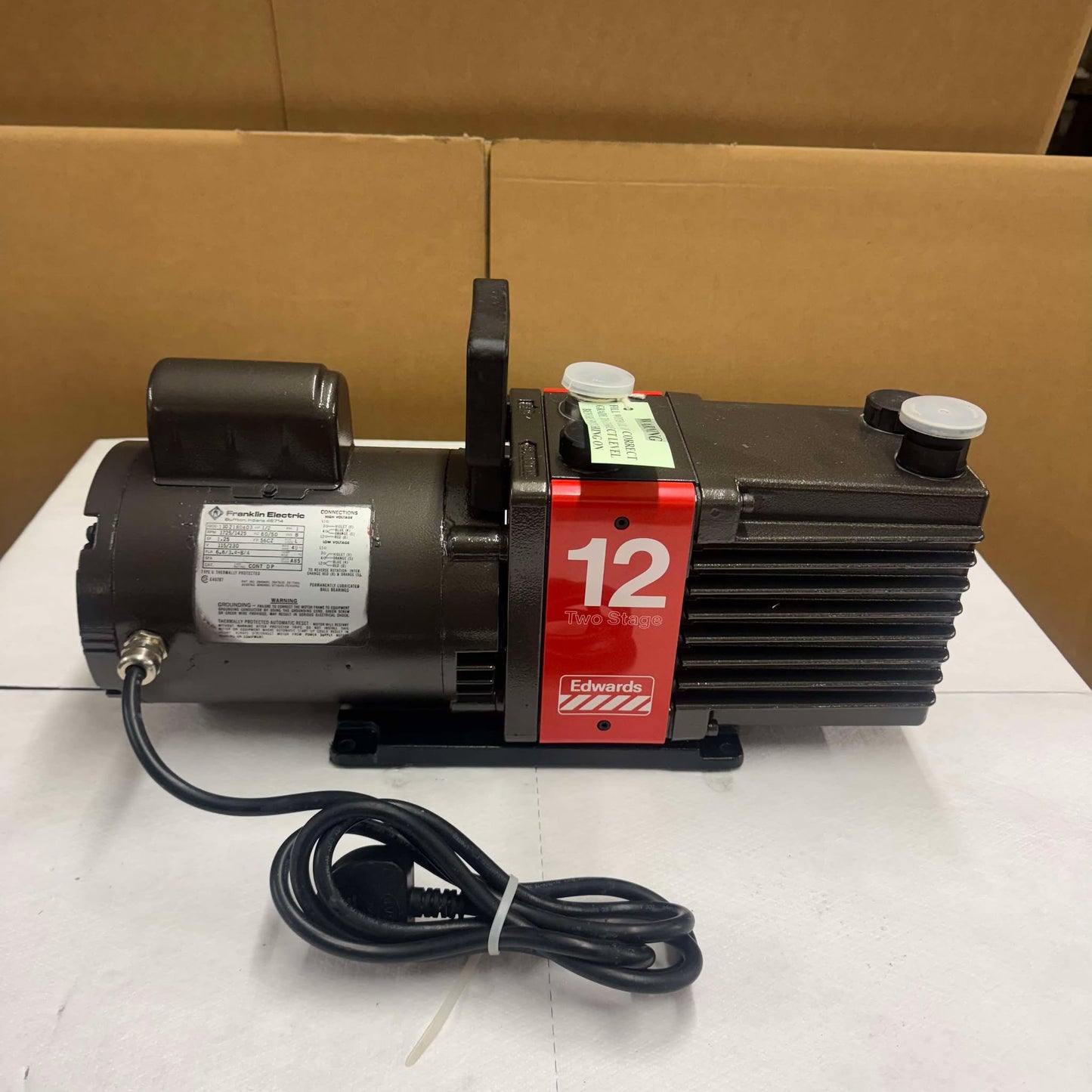 Reconditioned Edwards E2M12 Rotary Pump