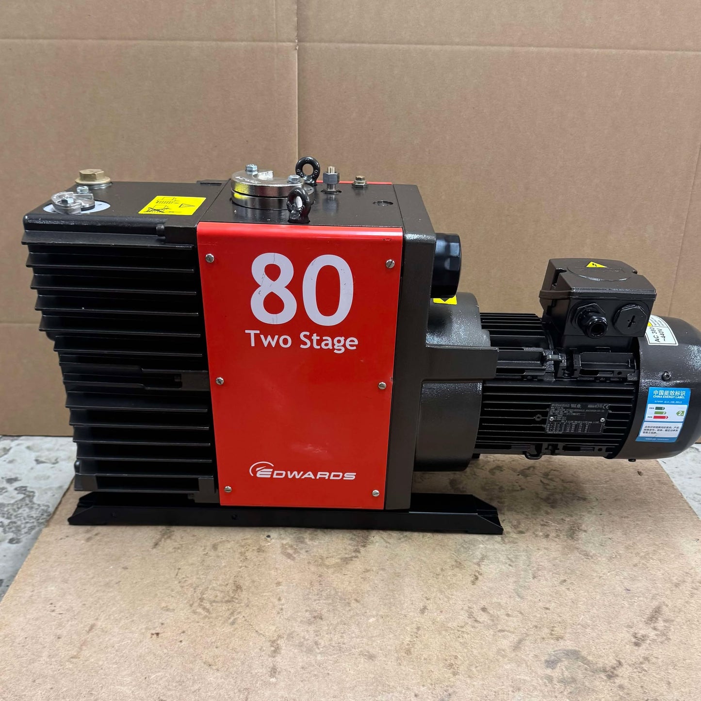 Reconditioned Edwards E2M80 Rotary Vane Pump